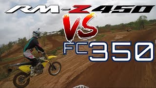 GOPRO WHIPS and RAILIN  2017 FC350  Chasing Chase at Cycle Ranch [upl. by Billi]