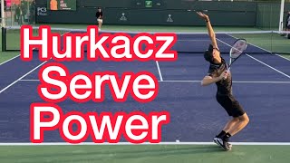 Copy This Technique From The Hurkacz Serve More Tennis Power [upl. by Allyce]