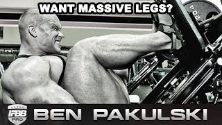 Ben Pakulski Leg Training with MI40 Nation Members [upl. by Zebulon247]