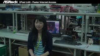 ASRock XFast LAN  Faster Inter Access [upl. by Merth608]