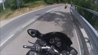 Kawasaki Gtr 1400 vs Suzuki gsxr 600 [upl. by Anawad]