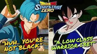 Dragon Ball Sparking Zero  Unique Interactions  Intros Part 1  Goku UI SS4 Fusions Black [upl. by Veron]