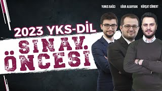 2023 YKSDİL YDT SINAV GÜNÜ ÖZEL YAYINI  KELİME GRAMER SORU ÇÖZÜMÜ [upl. by Turk]