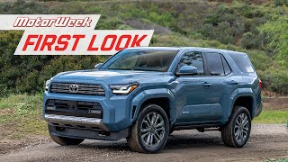 2025 Toyota 4Runner  MotorWeek First Look [upl. by Thurber311]