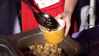 istanbul street food  manti dumpling  fried ravioli  turkey street food [upl. by Kora551]