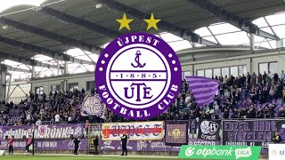 Újpest FC  ZTE FC  Ultras Újpest  16042022 [upl. by Ganiats635]