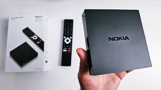 Nokia 8000 4K UHD TV Box  Official Android TV  Better than Xiaomi Mi Box S [upl. by Shelah]