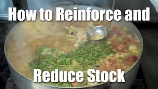 How to Reinforce and Reduce Chicken Stock [upl. by Naujat]