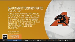 Aledo ISD band instructor under investigation [upl. by Asnerek]