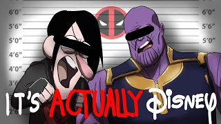 Deadpool movie actors cursing but its their animated characters an animation [upl. by Euell]