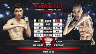 Feroz NEJRABI vs Kaan KAZGAN [upl. by Amoakuh]