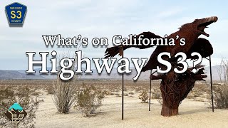 Californias Highway S3 in the Anza Borrego Desert [upl. by Cathe35]