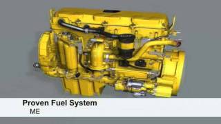 Cat C13 Acert Engine  Tier 4 Interim Stage IIIB Technology [upl. by Dru]