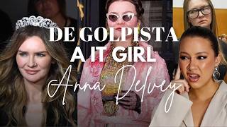 GOLPISTA OU FASHIONISTA  ANNA DELVEY FINGIU SER HERDEIRA EUROPEIA PARA ENGANAR A ELITE DE NOVA YORK [upl. by Adnoryt]