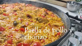 Paella de pollo y chorizo [upl. by Novets204]