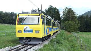 Wendelsteinbahn Bergfahrt  Sankt Margarethen [upl. by Anait376]