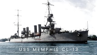 USS Memphis CL13 Light Cruiser [upl. by Roper]