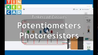 Intro to Tinkercad Circuits Part 2  Varying the resistance of an LED circuit [upl. by Ilocin]