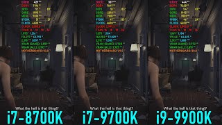 8700K 46GHz vs 9700K 46GHz vs 9900K 46GHz 8 GAMES [upl. by Ecinad]