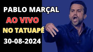 PABLO MARÃ‡AL AO VIVO NA ZONA LESTE DE SÃƒO PAULO TATUAPÃ‰ HOJE [upl. by Dlorej]