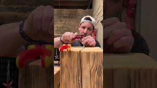 Altholzbalken Stehlampe 💡🛠️ diy handcraft woodworking [upl. by Aisekal]