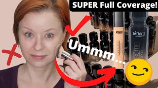 NEW bPerfect Chroma Cover Foundation  Concealer Review  2 Day Wear  Steffs Beauty Stash [upl. by Enilekaj]