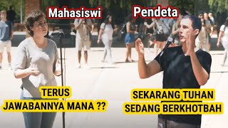 GOKIL SIH  PASTOR INI BINGUNG SETELAH DITANYA MALAH DIA BERKATA SEKARANG TUHAN SEDANG BERKHOTBAH [upl. by Yolane]