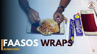 Trying Faasos Wraps  Cheesy Corn Salsa Wrap  Chicken Wrap  Wrap Review  Cloud Kitchen [upl. by Afatsuom517]