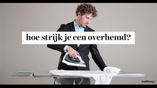 Wehkamp  Zo strijk je een overhemd [upl. by Haron938]