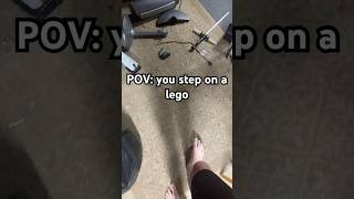 POV you step on a lego shorts [upl. by Tocs]