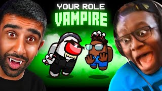 SIDEMEN AMONG US VAMPIRE ROLE BITE EVERYONE TO WIN [upl. by Kenney]