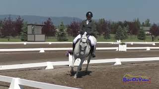 482D Hanna Enderlin on SF Sassafras JR Novice Dressage Rebecca Farm July 2024 [upl. by Delbert]