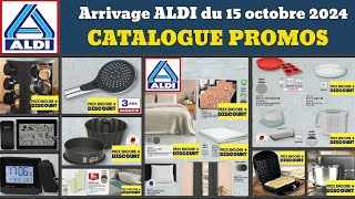 catalogue ALDI spécial maison du 15 au 21 octobre 2024 ✅ arrivage meuble déco 🔥 Promos deals pub [upl. by Nelubez747]