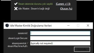 STEAM IDLE MASTER 19 YENİ SÜRÜM GİRİŞ  STEAMDAN PARA KAZANMAK idlemaster [upl. by Eonak]