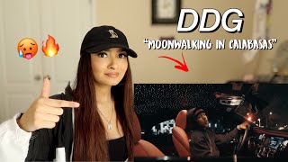 DDG  Moonwalking In Calabasas Official Music Video  REACTION [upl. by Nelram940]