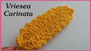 Crochet Vriesea Carinata 💛 [upl. by Hiett959]