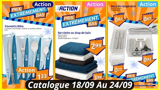 Nouveau Catalogue Action De Cette Semaine 1809 Au 240924 Arrivage Et Bon Plan Action France [upl. by Anaiek816]