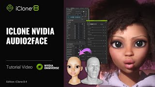 Getting Started with iClone NVIDIA Audio2Face Plugin  iClone Tutorial [upl. by Eggett]