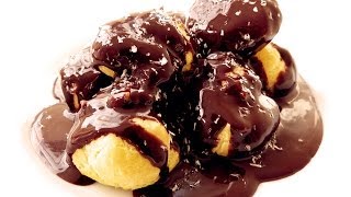 Chocolate Profiteroles Recipe [upl. by Oiluarb]