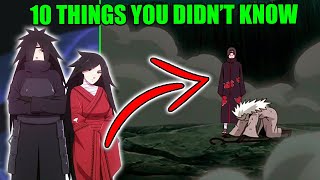 10 Things You Didnt Know About Madara Uchiha The First Hokage in Naruto amp Boruto [upl. by Bicknell]