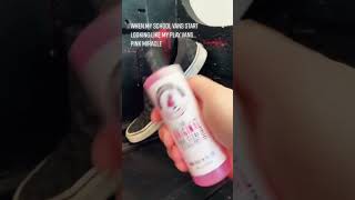 How I Revived My Vans With Pink Miracle [upl. by Wallache]