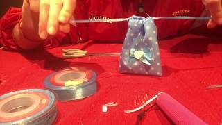 Tutorial  Come realizzare catenelle portaciuccio [upl. by Eem]