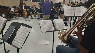 Conducting and Rehearsing Braggin in Brass Paschal Jazz [upl. by Nylave]