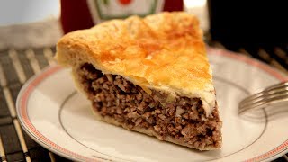 Tourtiere  BEST MEAT PIE ever [upl. by Letsyrk]