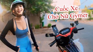 Cuốc Xe Chở Nữ Gymer Body Vạn Người Mê  Long Nhong Channel [upl. by Eninahs]