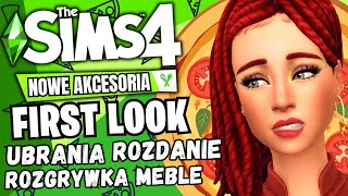 FIRST LOOK 🍕 DOMOWY KUCHARZ  rozdanie  The Sims 4 [upl. by Ydniw]