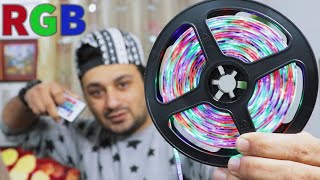 RGB LED Strip Lights  Review  Gadgets Gate [upl. by Itsud]