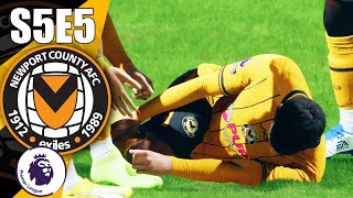 Worst Luck Ever  Newport County FC 24 Career Mode  S5E5 [upl. by Eremehc]