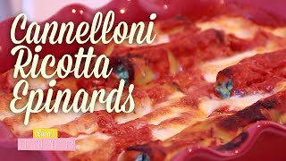 Cannelloni Ricotta Epinards  Claras Kitchenette  Episode 48 [upl. by Ellenor]