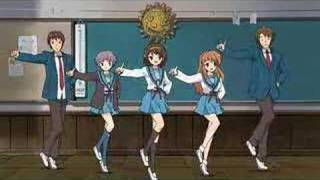 The Melancholy of Haruhi Suzumiya Dance full [upl. by Ahseyd693]